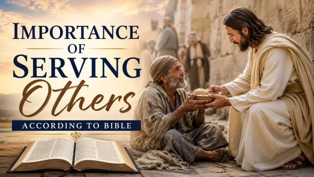 Importance of Serving Others Bible