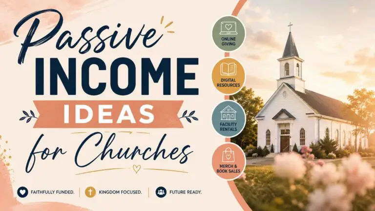 Passive Income Ideas for Churches