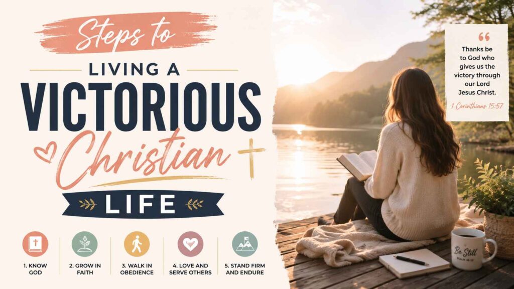 Steps to Living a Victorious Christian Life
