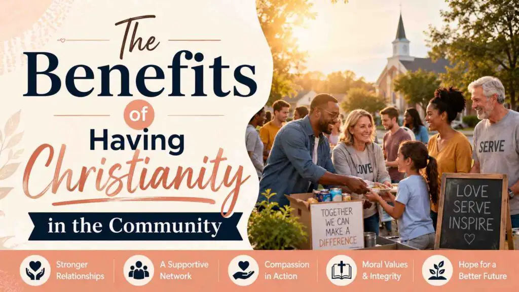 The Benefits of Having Christianity in the Community