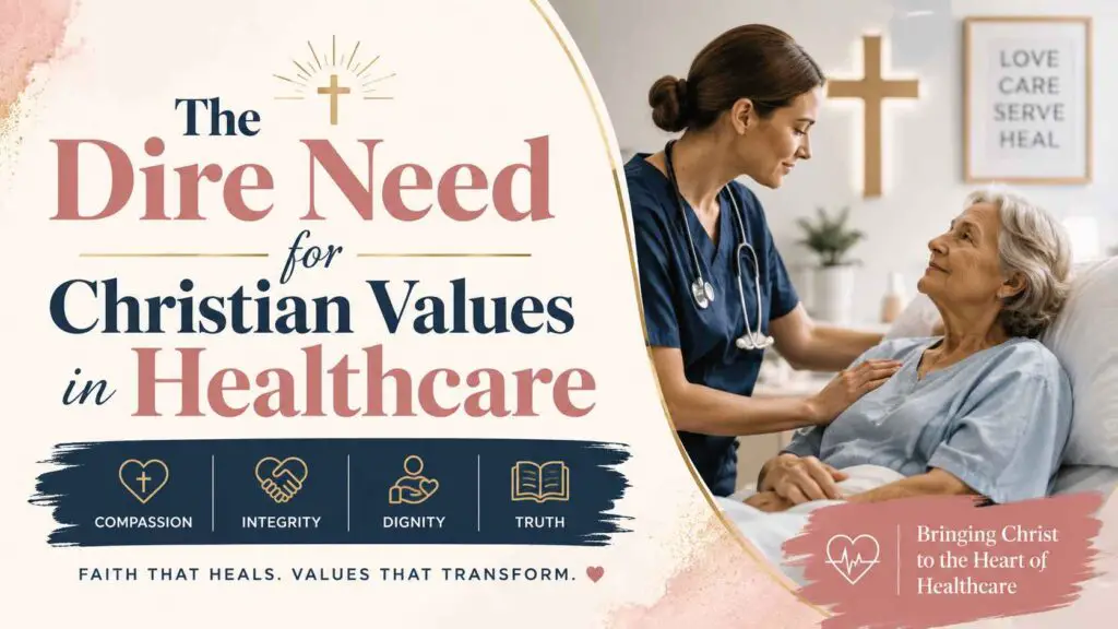 The Dire Need for Christian Values in Healthcare