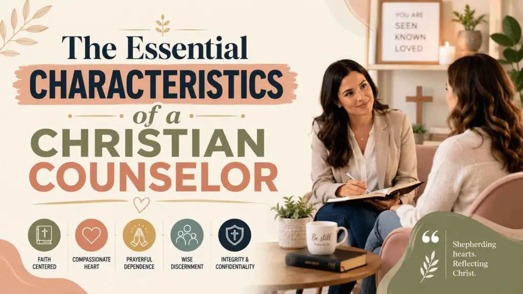 The Essential Characteristics of a Christian Counselor