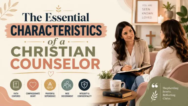 The Essential Characteristics of a Christian Counselor