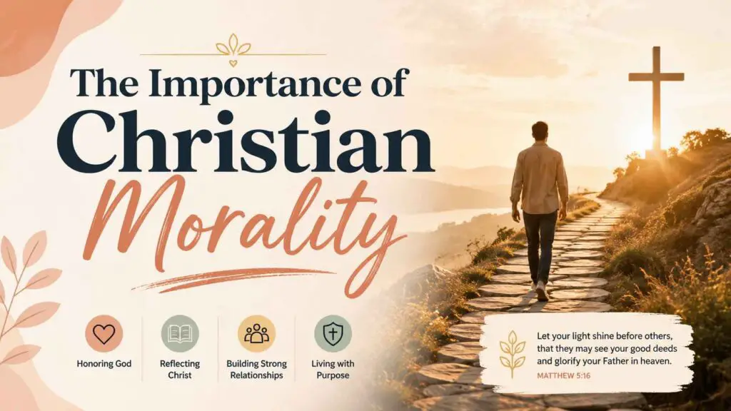 The Importance of Christian Morality