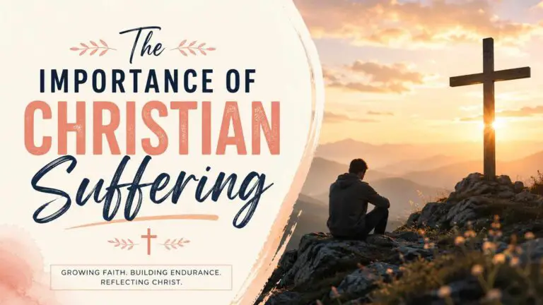 The Importance of Christian Suffering