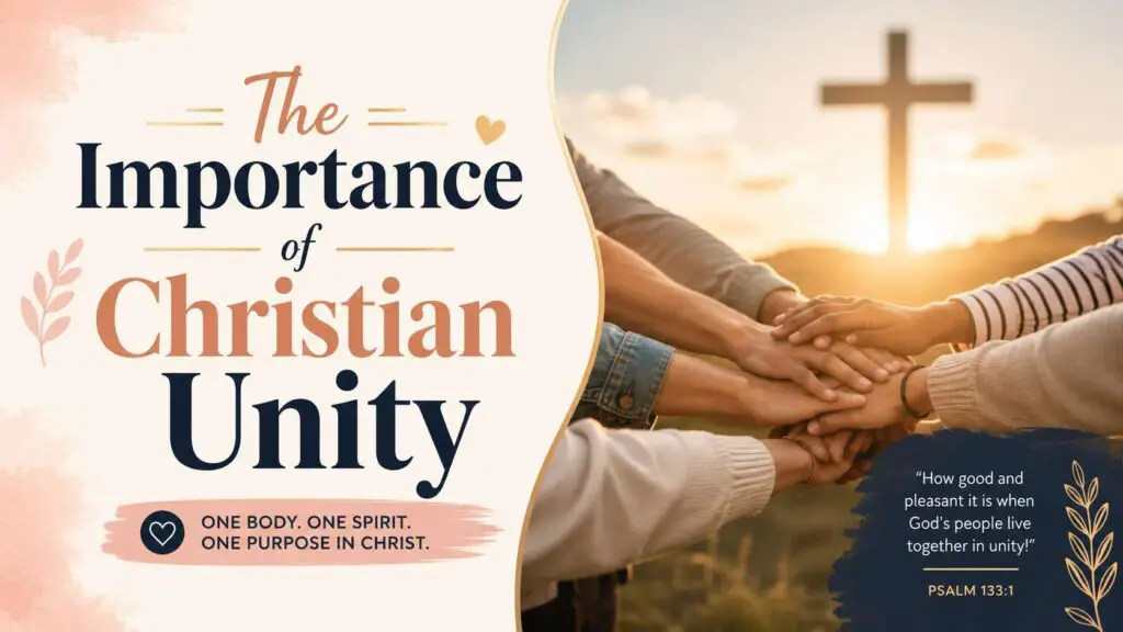 The Importance of Christian Unity