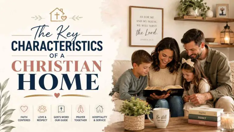 The Key Characteristics of a Christian Home