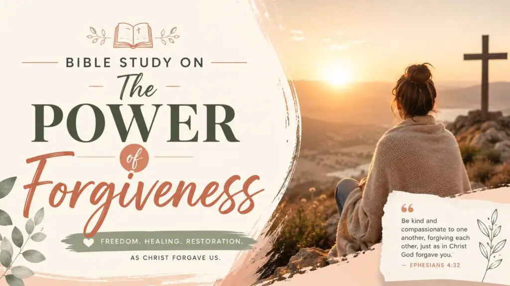 The Power of Forgiveness Bible Study