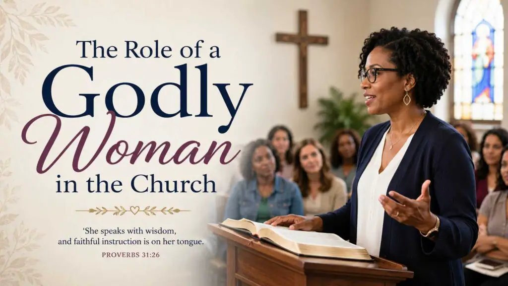 The Role of a Godly Woman in the Church
