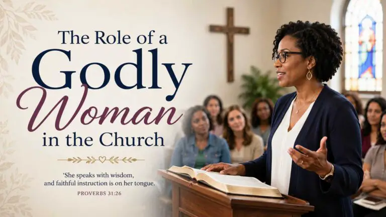 The Role of a Godly Woman in the Church
