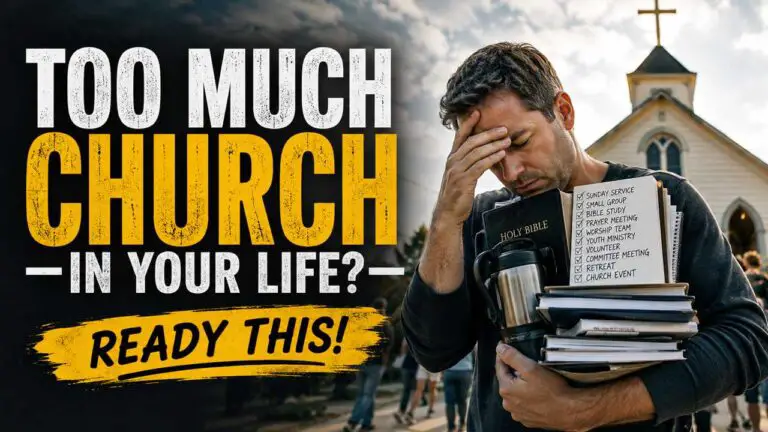 Got Too Much Church in Your Life? Here’s How to Find Balance
