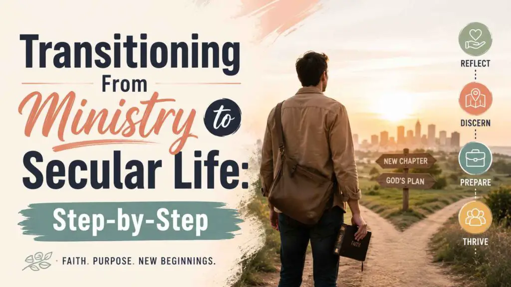 Transitioning From Ministry to Secular