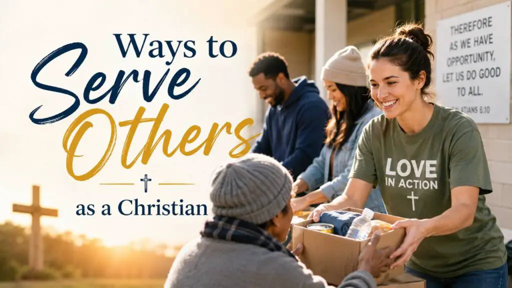 Ways to Serve Others as a Christian