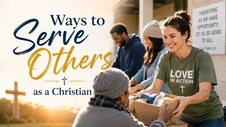 Ways to Serve Others as a Christian