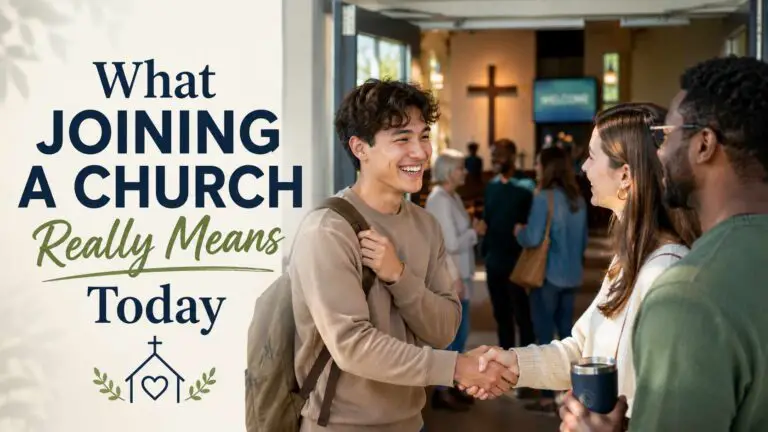 What Does It Mean to Join a Church
