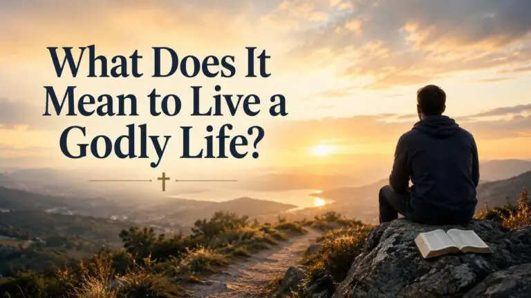 What Does It Mean to Live a Godly Life