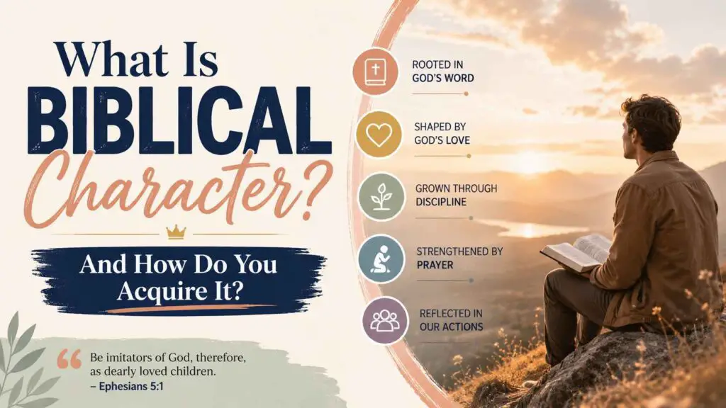 What Is Biblical Character and How Do You Acquire It