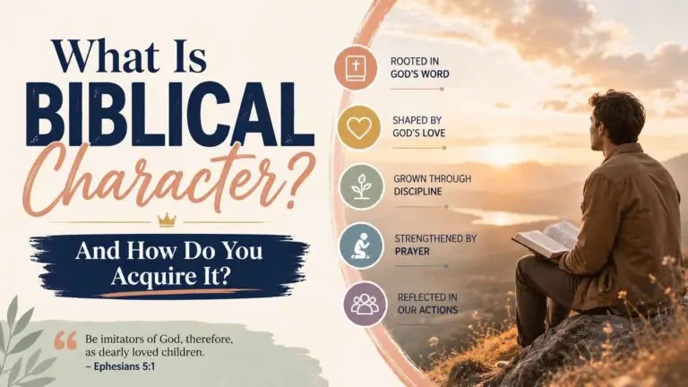 What Is Biblical Character? And How Do You Acquire It?