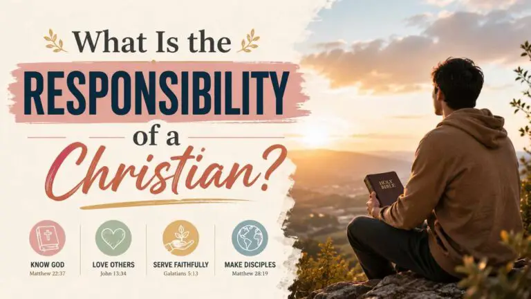 What Is the Responsibility of a Christian?