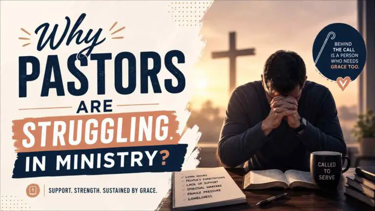 Reasons Why Many Pastors Struggle in Ministry