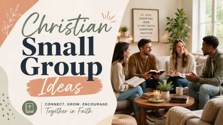 Christian Small Group Ideas