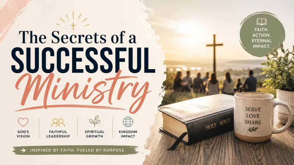 The Secrets of a Successful Ministry