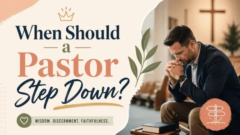 When Should a Pastor Step Down?