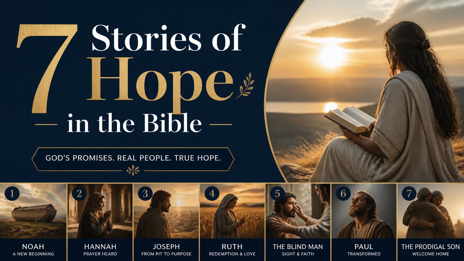 7 Stories of Hope in the Bible