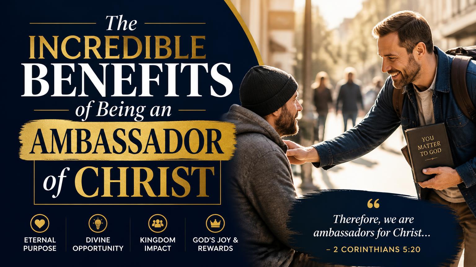 Benefits of Being an Ambassador of Christ