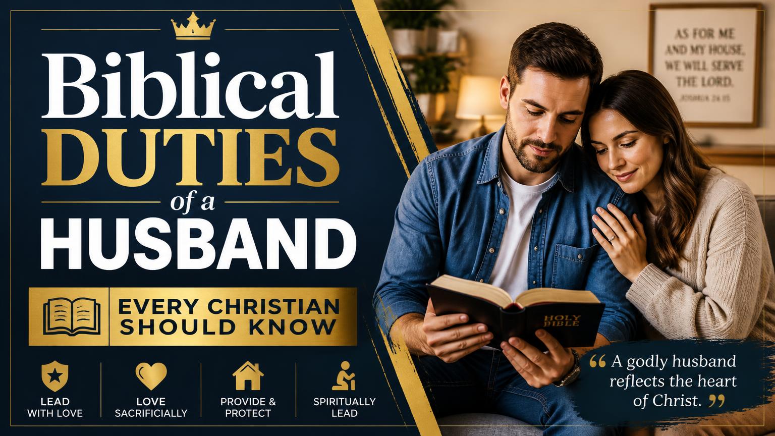 Biblical Duties of a Husband