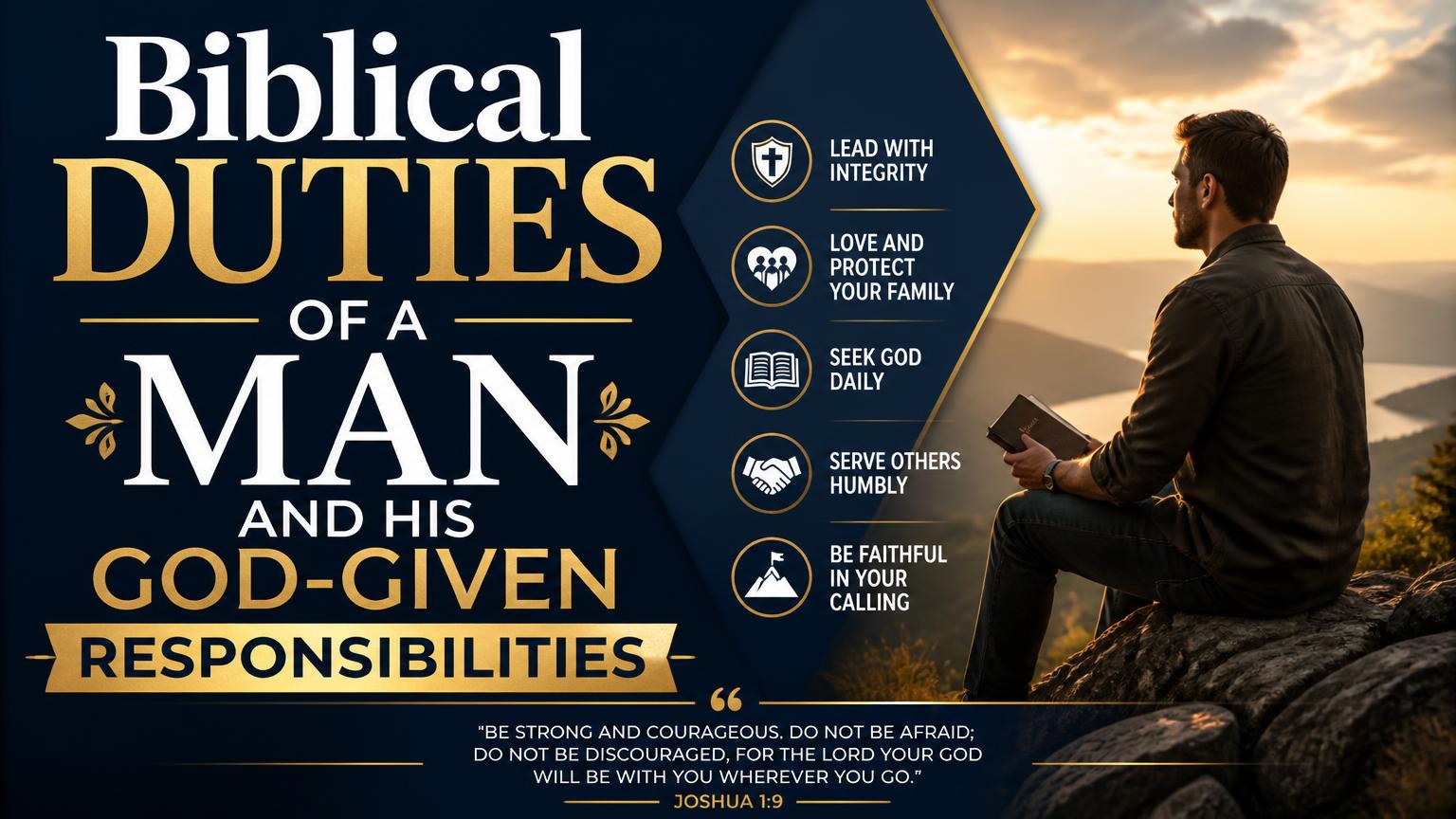 Biblical Duties of a Man