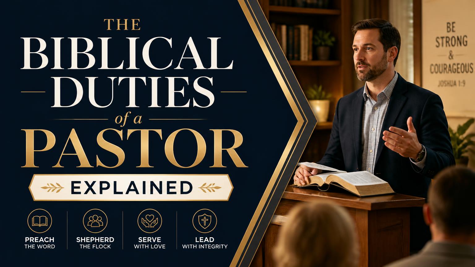 Biblical Duties of a Pastor