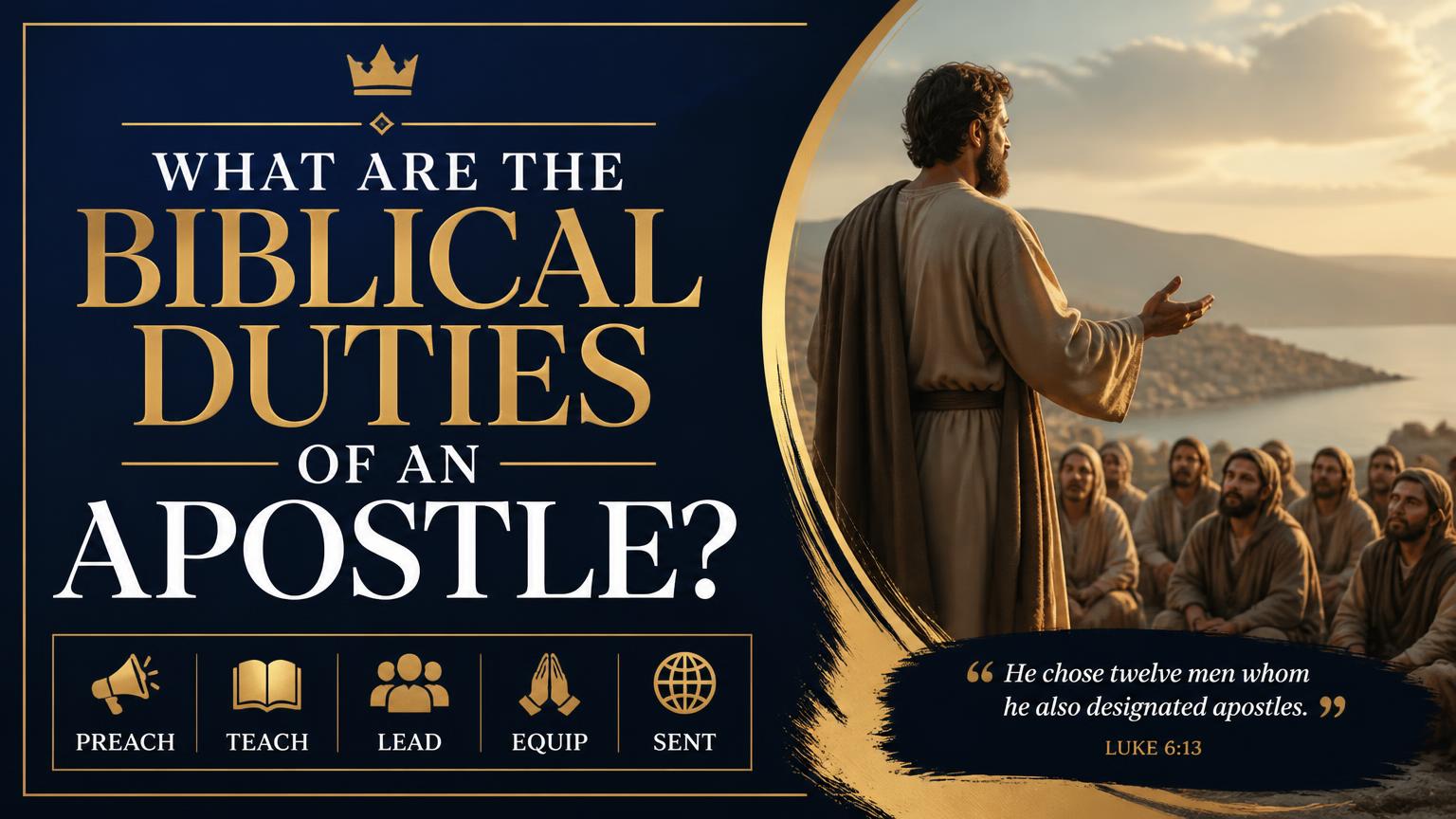 Biblical Duties of an Apostle
