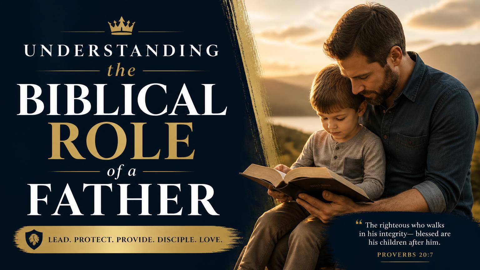 Biblical Role of a Father