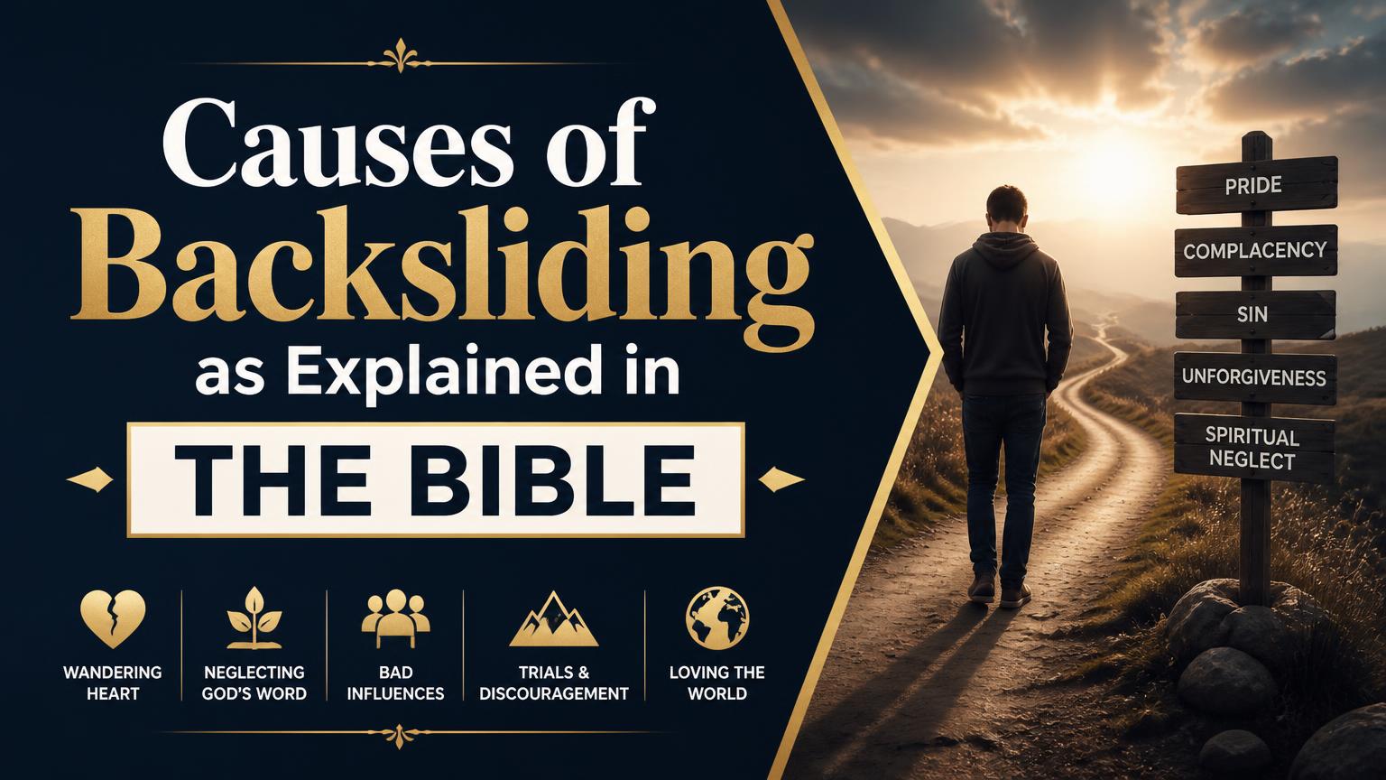 Causes of Backsliding in the Bible
