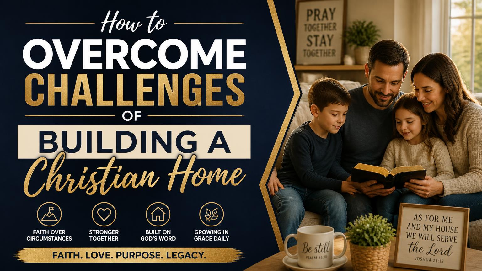 Challenges of Building a Christian Home