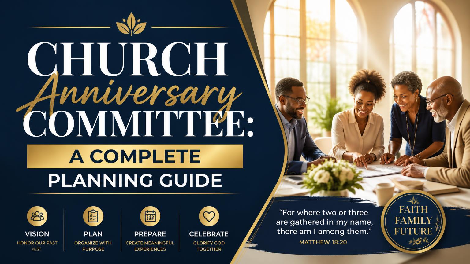 Church Anniversary Committee: A Complete Planning Guide