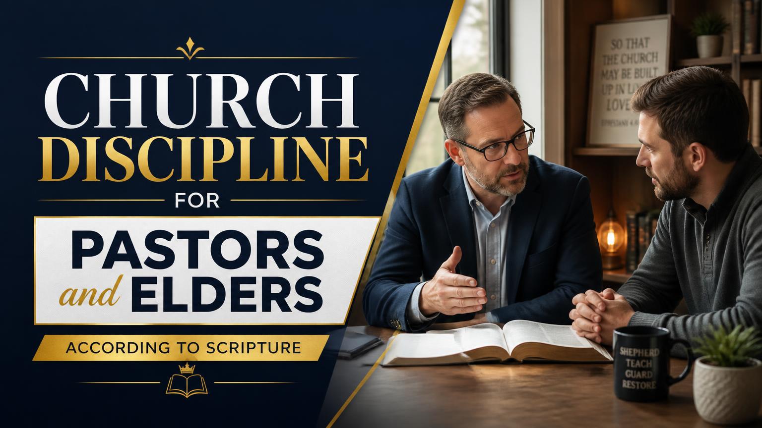 Church Discipline for Pastors and Elders