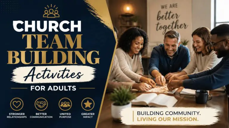 Church Team Building Activities for Adults