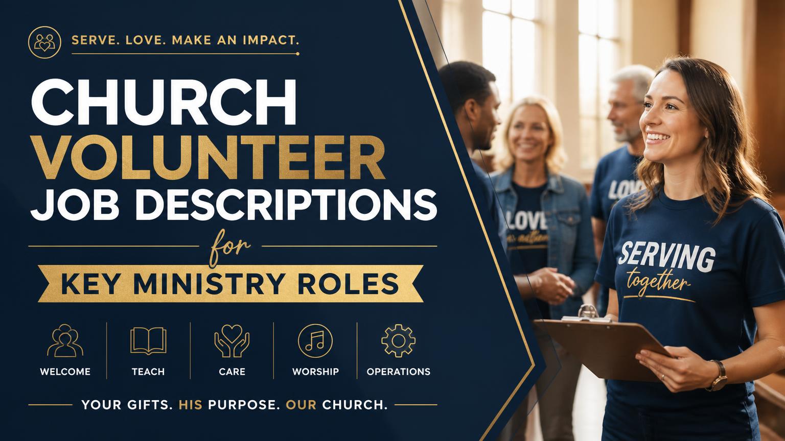 Church Volunteer Job Descriptions