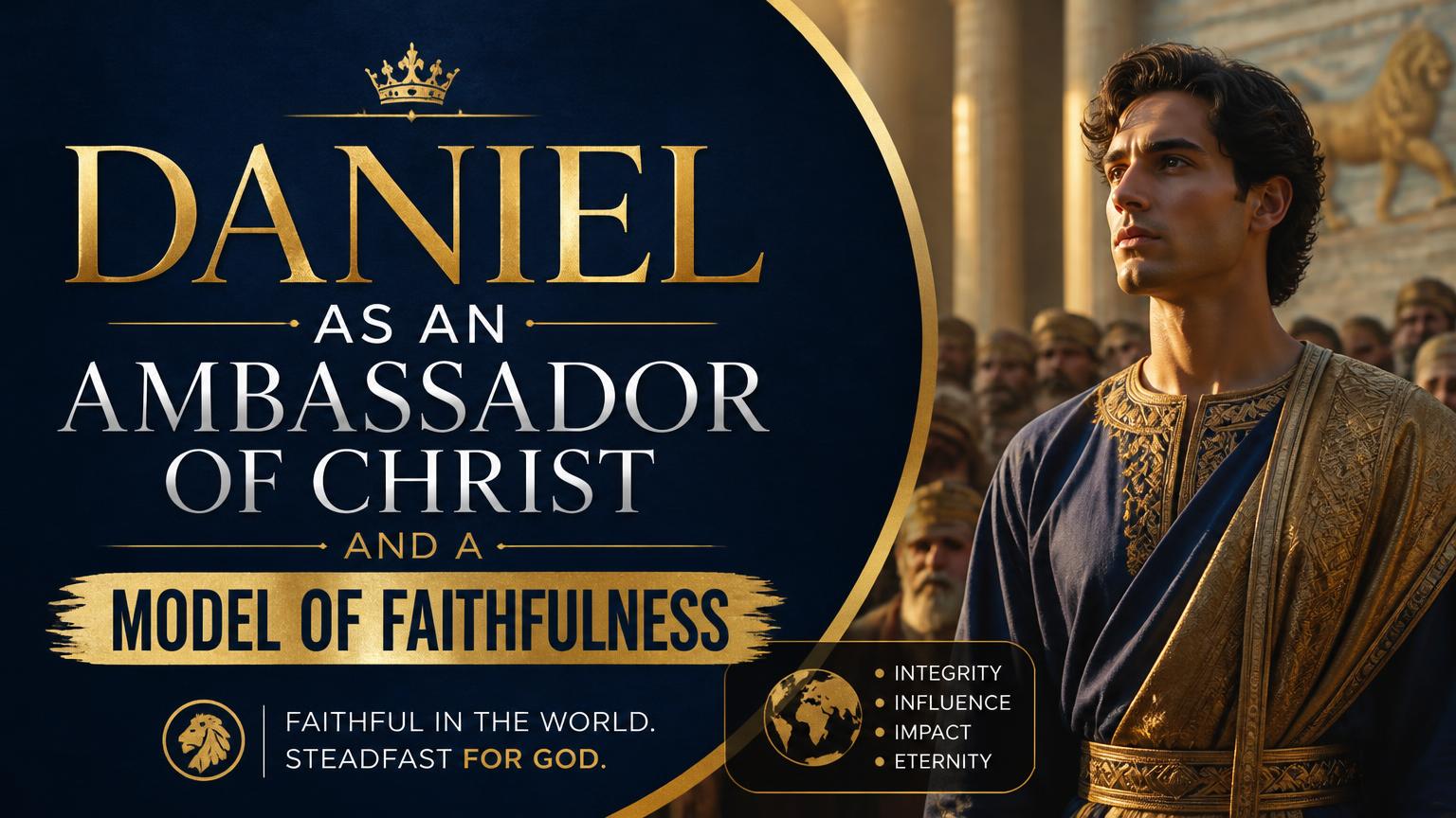 Daniel as an Ambassador of Christ