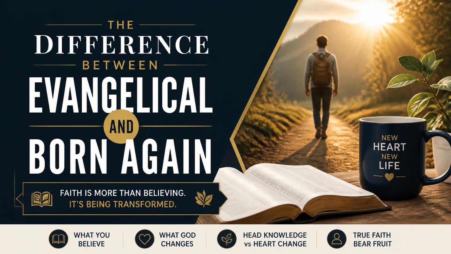 Difference Between Evangelical and Born Again