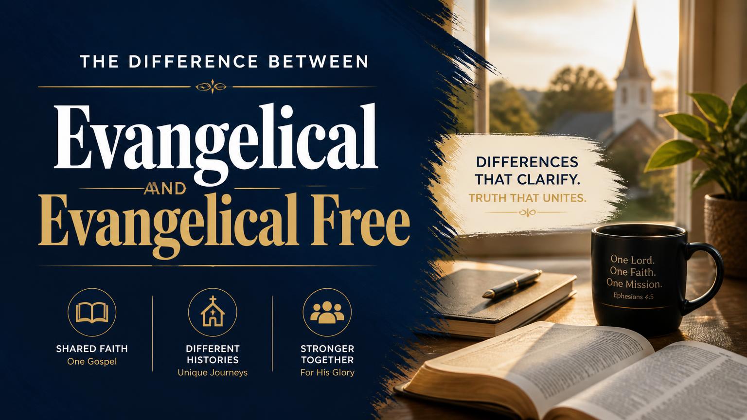 Difference Between Evangelical and Evangelical Free