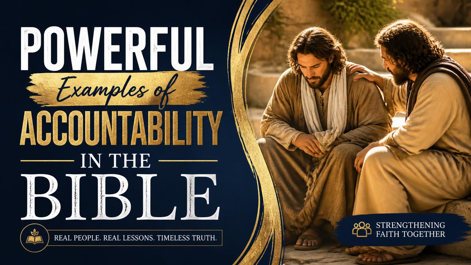 Examples of Accountability in the Bible