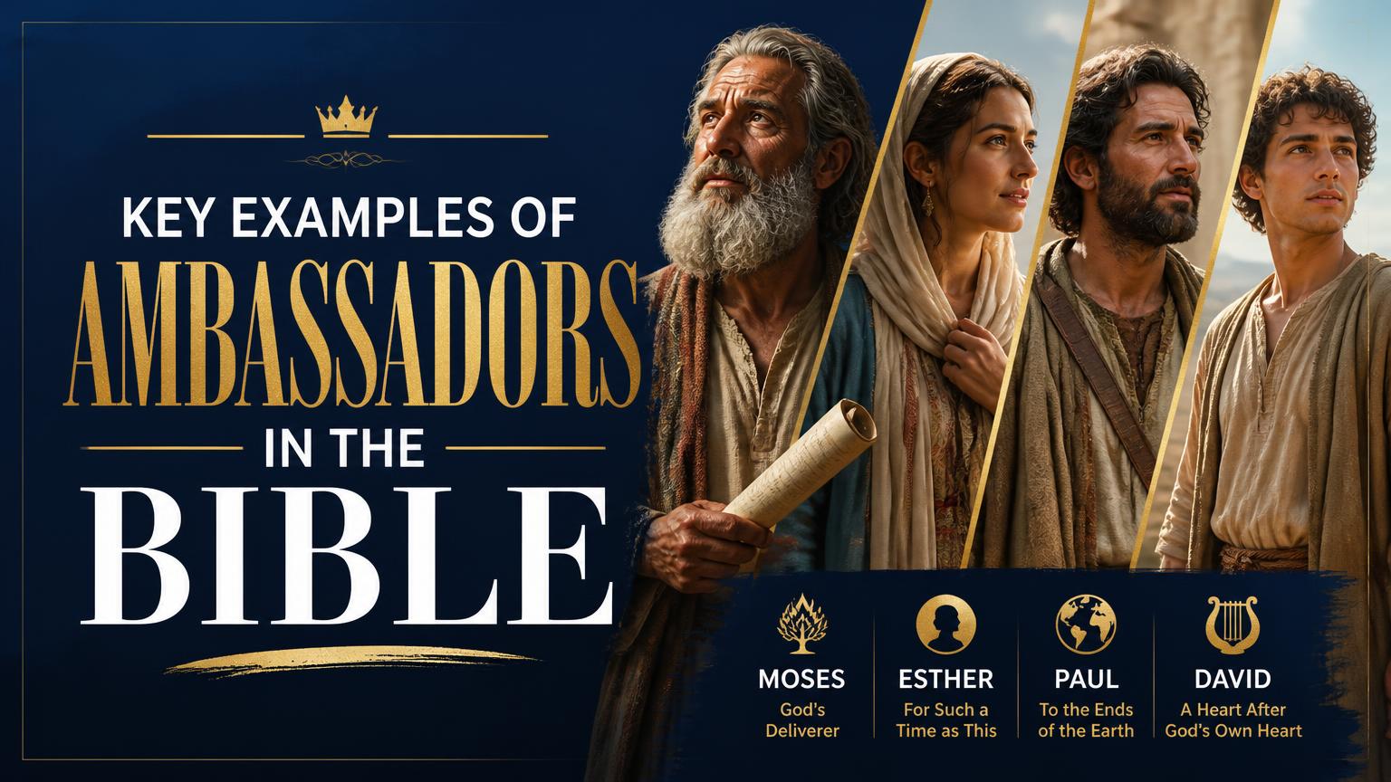 Examples of Ambassadors in the Bible