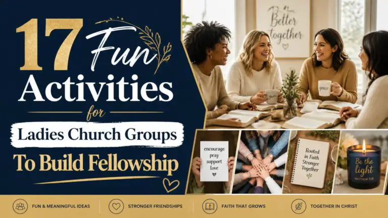 17 Fun Activities for Ladies Church Groups To Build Fellowship