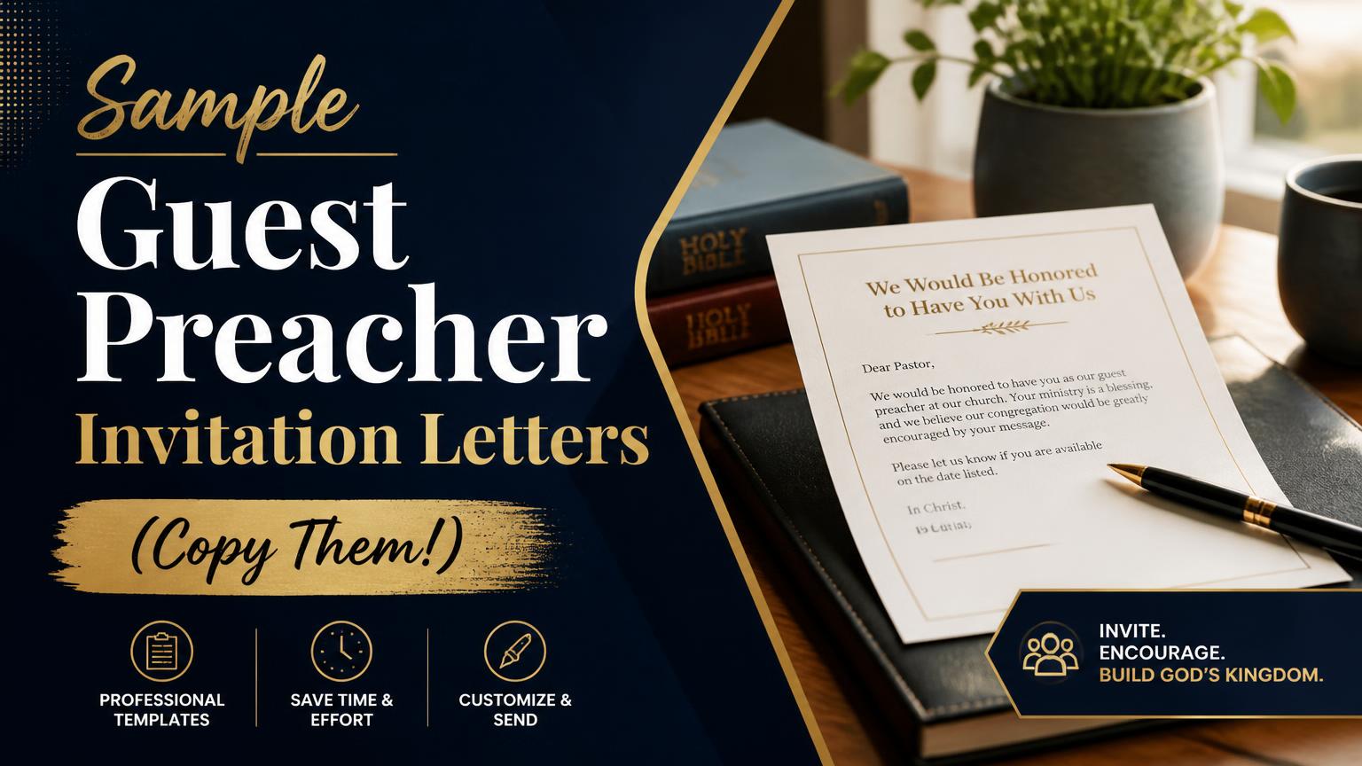 Guest Preacher Invitation Letter