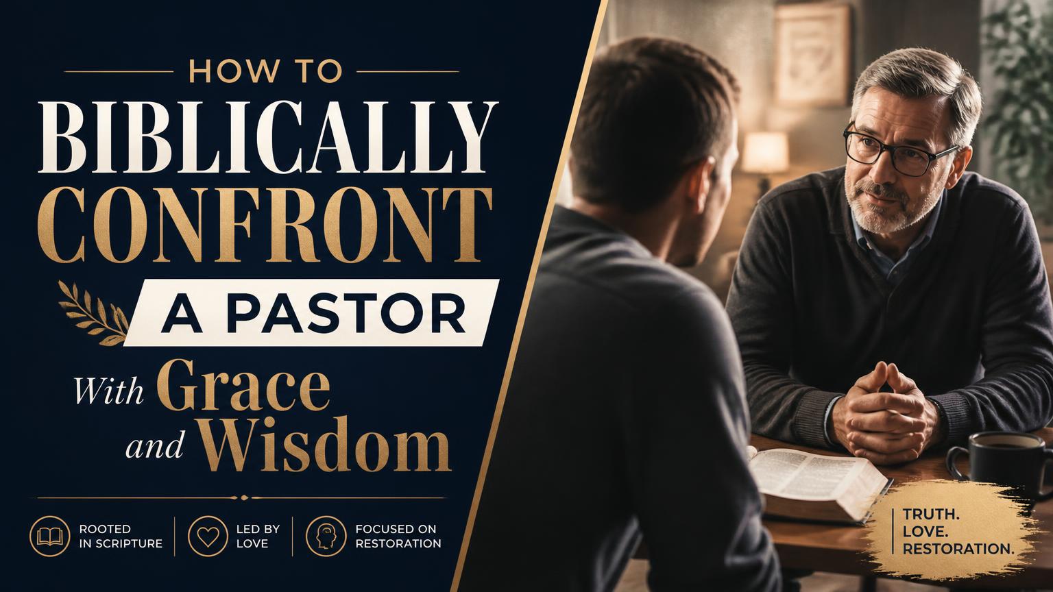 How to Biblically Confront a Pastor