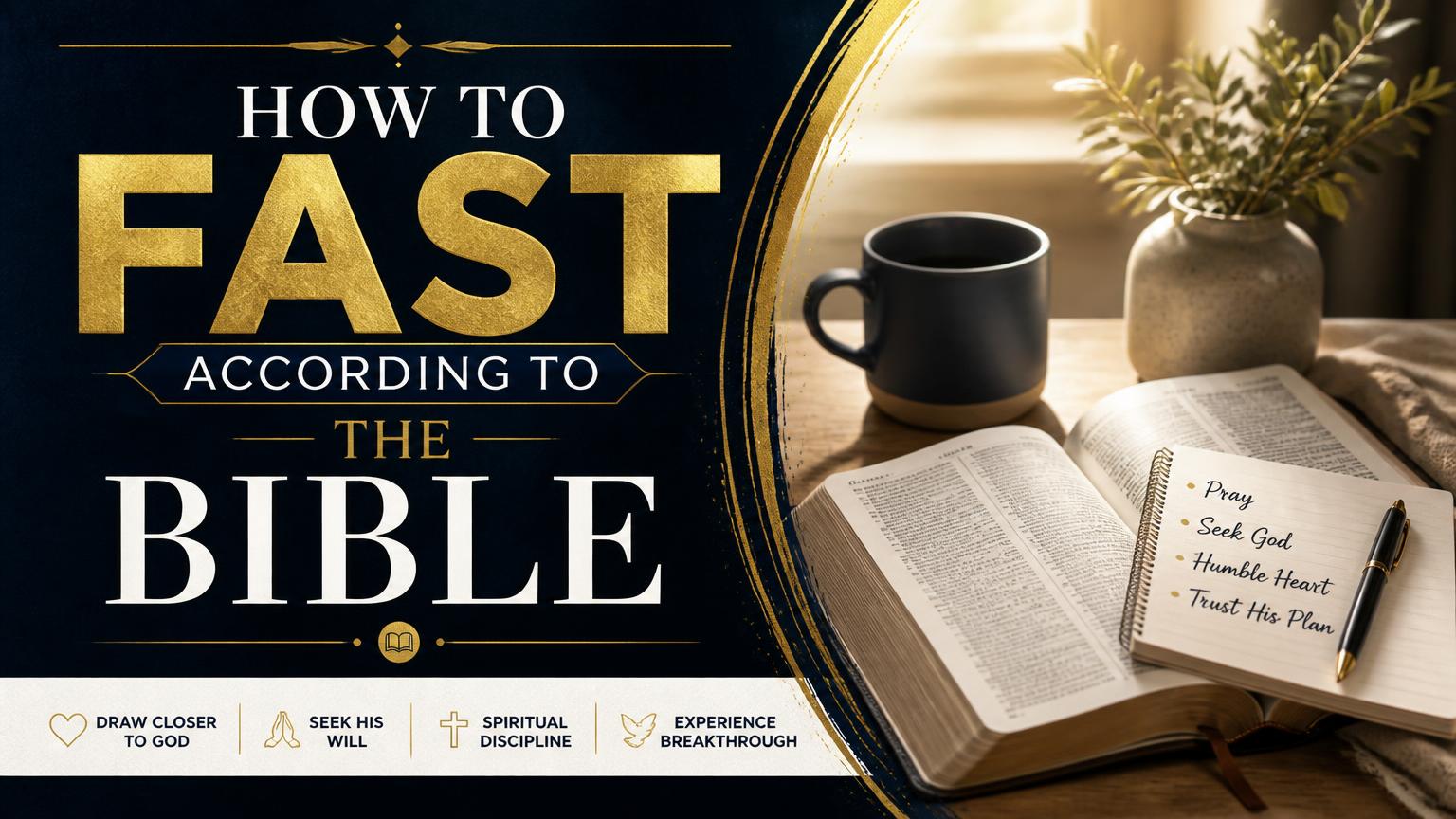How to Fast According to the Bible