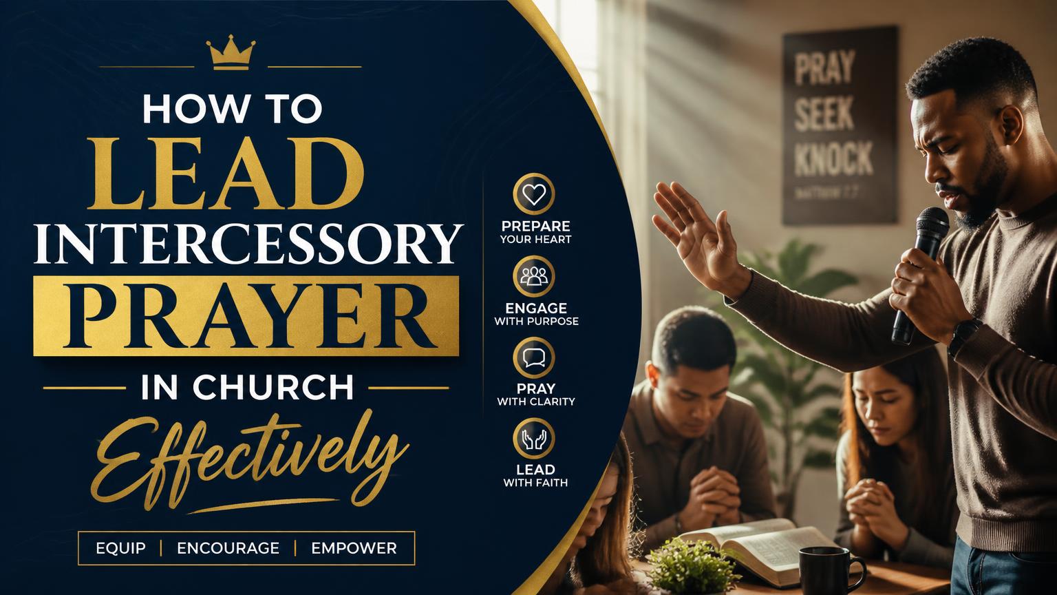 How to Lead Intercessory Prayer in Church